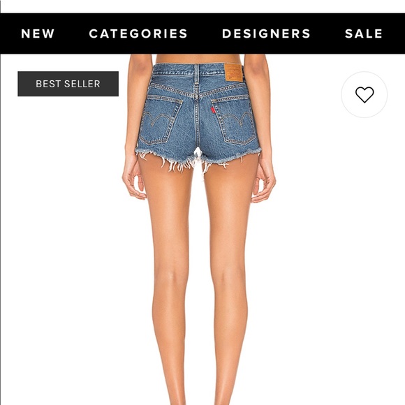 Levi’s 501 jean shorts - Picture 3 of 8